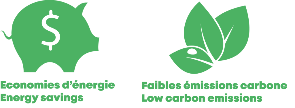 OMEGA 4 E impact environnemental faible