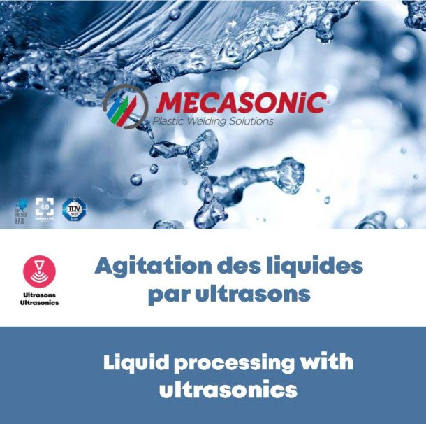 agitation des liquides par ultrasons